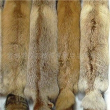 青藏高原特产狐狸皮围巾围脖（有4种颜色）长120-130厘米