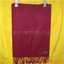 精品羊绒喇嘛披单长约2.8米宽约1米印度织制