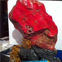 产的直销昌化高档鸡血石雕刻摆件