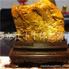产地直销昌化田黄雕刻摆件礼品工艺品