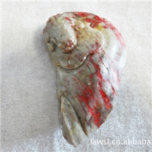 鸡血石手玩件把件特价促销中（wsgj-182)