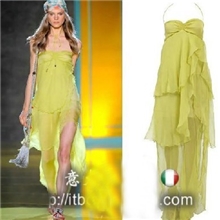 韩版超仙超飘逸波西米亚雪纺沙滩长裙