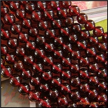 低价供应天然石榴石批发巴西酒红色3A级石榴石DIY散珠
