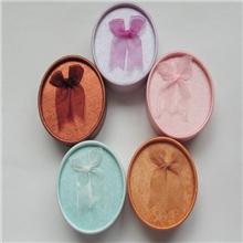 手链手镯包装盒批发圆形手链盒最具性价比饰品首饰包装盒六色