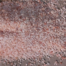 岩盐磨圆颗粒5-15mm盐屋地面材料手工筛选，更精致