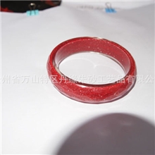 厂家供应用于礼品馈赠圆形朱砂手镯手环