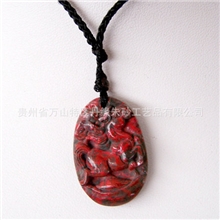 厂家批发动物生肖工艺品吊坠项坠朱砂