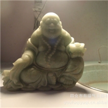 有福气玉器大肚弥勒佛像摆件来料加工费