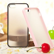 iPhone5手机套中性糖果色背透TPU苹果5代保护壳保护套外壳