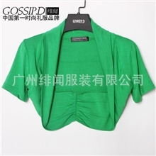 披肩夏季短款小披肩短袖2013新款韩版小开衫外搭百搭小坎肩2038