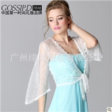 夏季短款百搭蕾丝小披肩夏小坎肩女外搭小开衫外套防晒衣正品2189