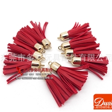 pu皮流苏，人造皮流苏，拉链头流苏