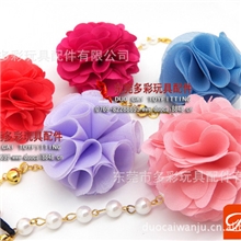 花球防尘塞，花球挂件，手工花配饰