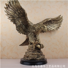 树脂工艺品雄鹰雕塑摆件大展宏图商务礼品090