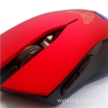 鼠标工厂直销游戏鼠标全球鹰6D4档变速加重雷蛇游戏鼠标实物拍照