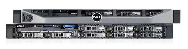 DELL1U机架式服务器R620双C/16G/600GSAS*3/H310/冗电