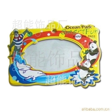 厂家专业制作迷你PVC软胶相框大头贴相框