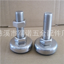 包铁皮碳钢脚杯，支撑机脚，机柜垫脚，蹄脚，厚橡胶底脚，