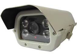 700TVL奇盾安防监控防雨护罩型80米4颗晶元阵列红外灯模拟摄像机
