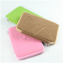 厂家直销7寸平板电脑内胆包保护套莫凡绒布袋包pad联想拉链式