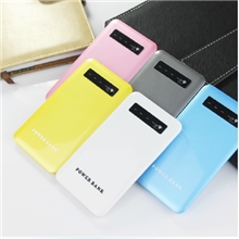 新款触摸超薄移动电源集合物电池厂家直销真正的触摸