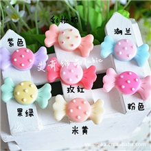 最新款diy树脂食物多彩糖果配件手机美容头饰发饰配件批发