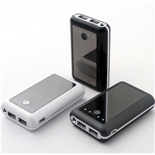 移动电源8400毫安带LED灯双usb苹果充电宝厂家优势出货