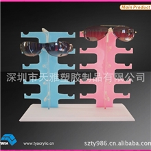 亚克力眼镜展示架眼镜陈列架展示架广告展示架有机玻璃货架