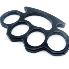 拳霸黑版纯钢手扣拳扣、铁拳头、铁四指指虎手刺