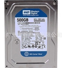 西部数据500G台式机硬盘SATA316M(WD5000AAKX)蓝盘单碟保3年