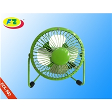 【生产厂家】小风扇批发360度旋转4寸铝叶风扇铁艺小风扇