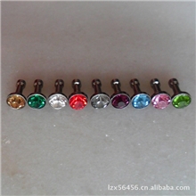 厂销iphone数据塞htc小米三星苹果3.5mm等手机水钻水钻防尘塞