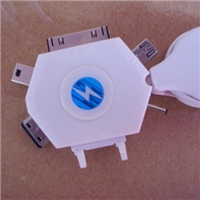 移动电源转接头/六合一转接头/多功能转接头/转接头/伸缩转接头