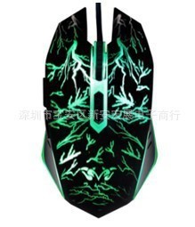 小苍推荐科普斯S-760达尔优牧马人6键有线游戏鼠标呼吸灯变色