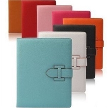 ipad234皮套真皮质感皮套保护套扣带休眠功能平板电脑配件