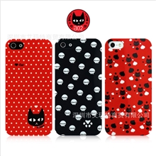 阿桑娜猫猫A02iphone5S手机保护壳苹果光面手机套新货热销