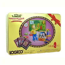 逻辑狗第五阶段6岁以上幼儿家庭版典藏礼品小小智慧树蒙氏数学