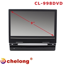 厂家直销2014年新款9寸挂式头枕DVDCL-998DVD数字屏800*480