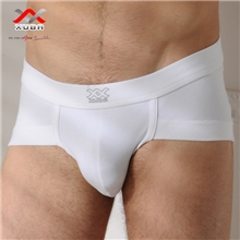 许巴内裤批发男士纯棉内裤性感时尚U凸囊袋平角裤