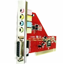 PCIES1938声卡PCI4声道声卡