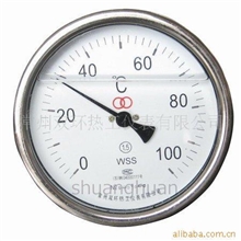 供应常州双环热工出品WSSN充油耐震双金属温度计