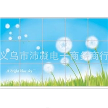 工厂批发三层厚款铝箔厨房防油烟贴纸/厨房油烟贴纸聚划算爆款