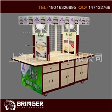 最专业食品零售花车设计制作商场售卖花车厂家定做泊亭零售花车