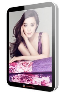 55寸广告机，壁挂液晶广告机，苹果款外观丨高清数字标牌滚动字幕