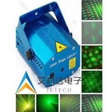 迷你声控激光灯四合一舞台激光灯酒吧KTV婚庆射灯家庭聚会派对