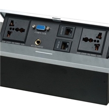 【线盒专供】FS601办公插座多功能线盒会议桌插会议中控系统