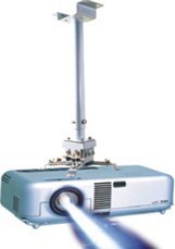 【厂家直销】1米圆管型投影机固定吊架(万能、高度可伸缩调节)