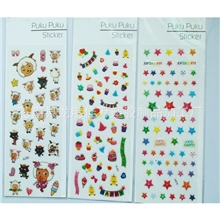 厂家直销供应泡泡贴磨砂泡泡贴卡通泡泡贴批发泡泡贴