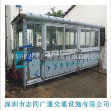 厂家供应不锈钢、椭圆岗亭、站岗治安不锈钢岗亭、保安岗亭