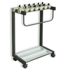 12头雨伞架轻巧型带锁烤漆雨伞架喷塑雨伞架